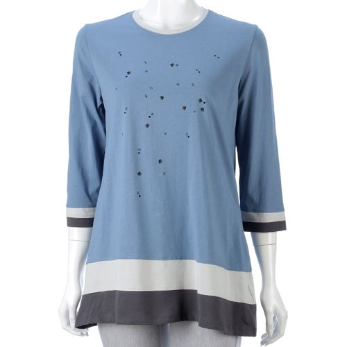 モンパリス
プリント配色チュニック