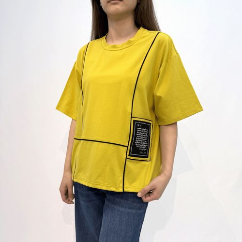 玉一商店
ワッペン付き配色チュニック