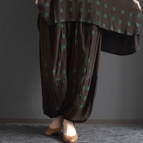 ケトレード
ケトレード レーヨンクリンクルリラックスパンツ