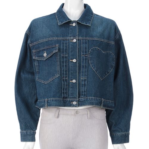 チャーミング
ハートポケットデニムジャケット