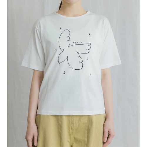FRACS
VAMU ピースバードプリントTシャツ