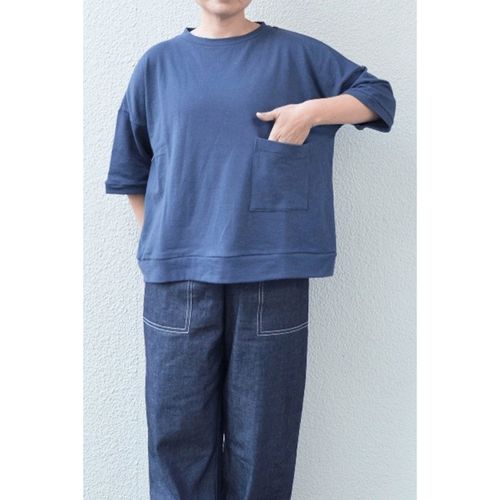 ホームワーキング
homeworking ガーゼ裏毛 ポケットプルオーバー