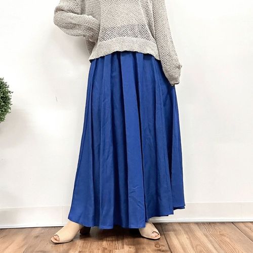 クリーク
MONiLE 麻レーヨンロングスカート