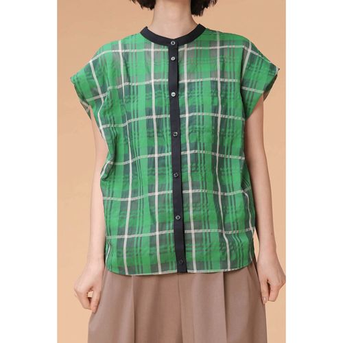 ピースフルベーシス
trois チェック柄ブラウス