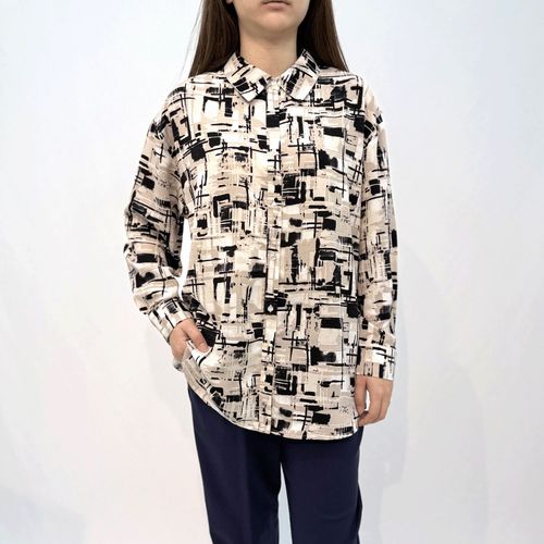 三澤
アート柄ビッグシャツ