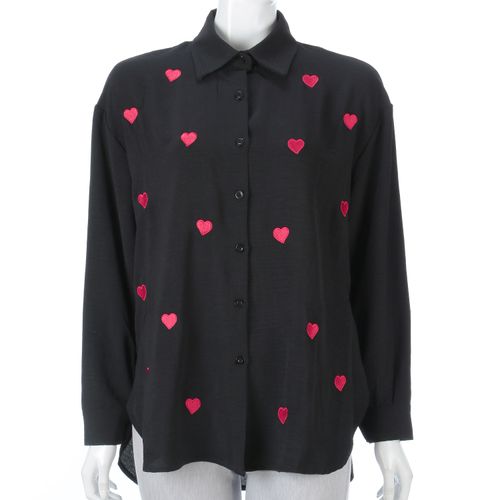 豊和コーポレーション
ハート刺繍長袖ブラウス