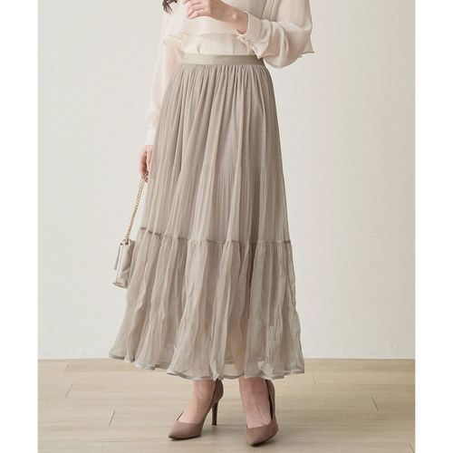 トラストワークスプランニング
Nohea 裾パイピングシャーリングティアードスカート