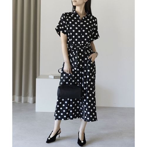 プレステージ
PREFERIR ミドルドットシャツワンピース