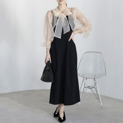 プレステージ
PREFERIR リボンボレロセットアップキャミドレス