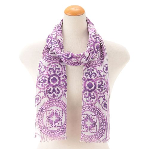 インディラ
インド製 コットンストール アラベスク