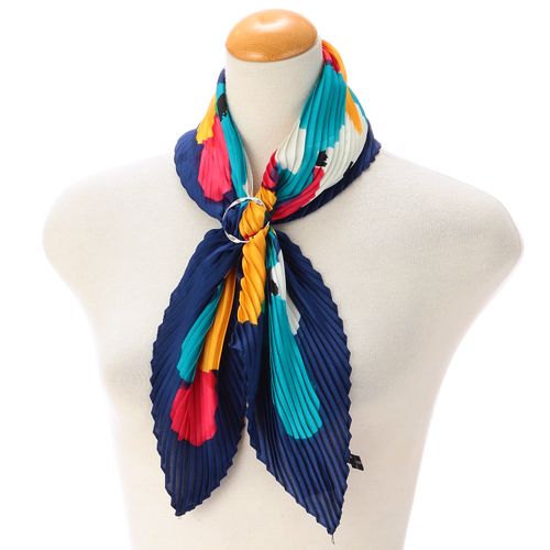 プレジール
スカーフリング付きプリーツスカーフ ポップ