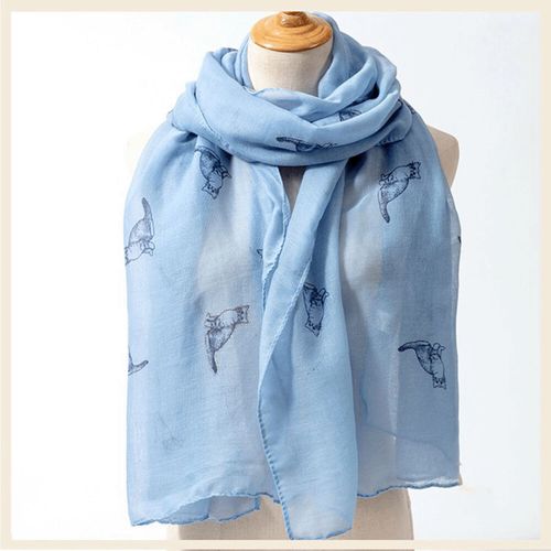 crois
大判ストール ラメネコ