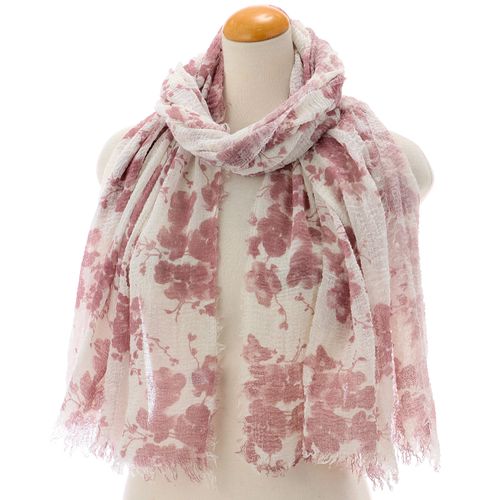 サード　コレクション
花柄ガーゼタッチストール