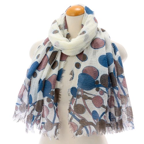 サード　コレクション
水玉ガーゼタッチストール