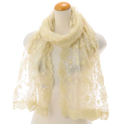 サード　コレクション
チュールレースストール