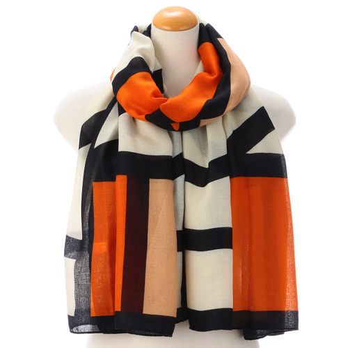 サード　コレクション
幾何柄ストール