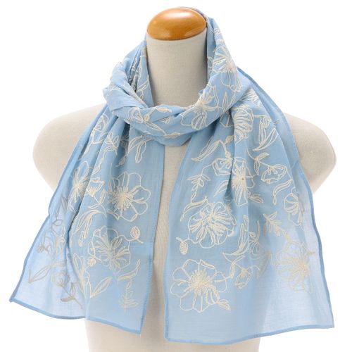 サード　コレクション
コットン刺繍ストール