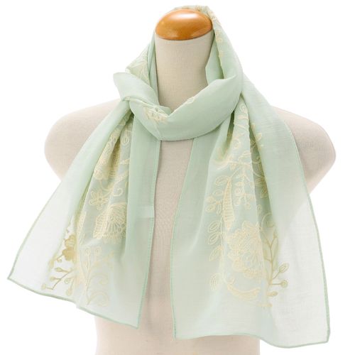 サード　コレクション
コットン刺繍ストール