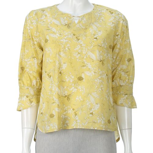 グランヂオ
M－station 花柄金具付きブラウス