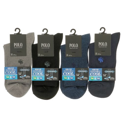 4550585539120







グンゼ
POLO（ポロ） 接触冷感ソフトくちゴムソックス 紳士