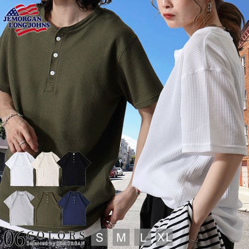 4580811918696







ライオンキングジャパン
JEMORGAN（ジェイイーモーガン）ワッフルヘンリーネック半袖Tシャツ