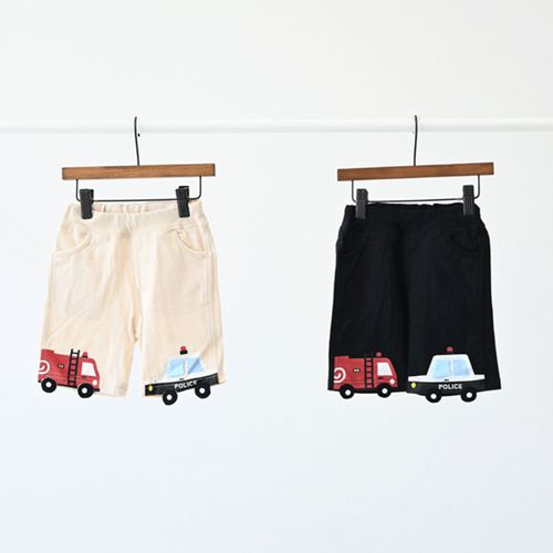 ベビールーム
働く車ハーフパンツ