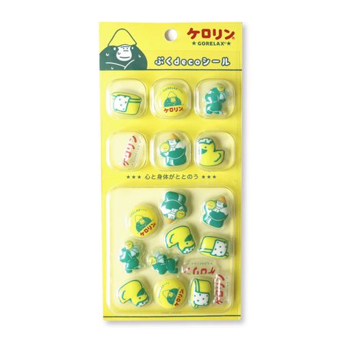 4570042462242



25P 46224



パイン・クリエイト
ごリラックス×ケロリン ぷくdecoシール