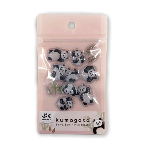 4570042460729



25P 46072



パイン・クリエイト
kumagoto ぷくdecoシール パンダ