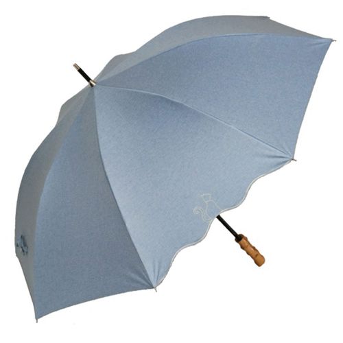 小木曽産業
晴雨兼用 シャンブレー猫刺繍長傘