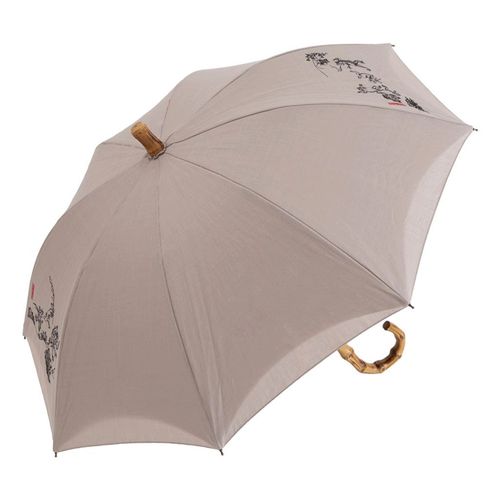 4562420000726



PSW250501



イデオ
完全遮光 （晴雨兼用）女優日傘 「鳥獣戯画刺繍かわず張り」ショート長傘