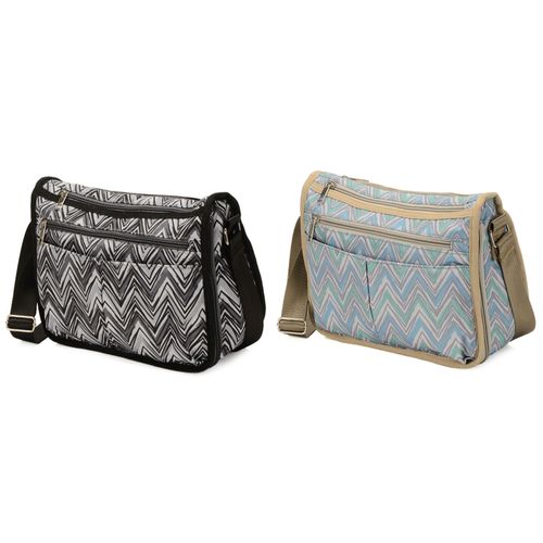 ラルジュ
保冷トライバル柄ショルダーバッグ