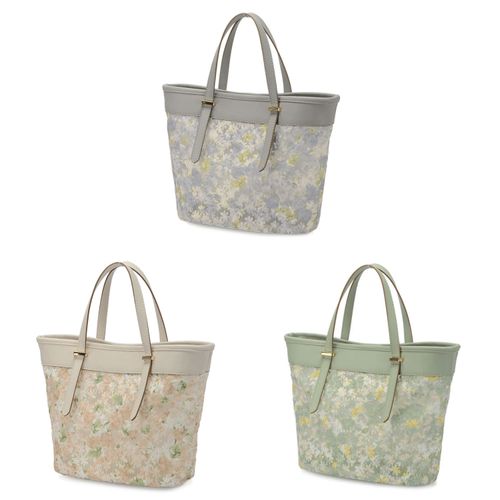 ラルジュ
フラワー刺繍×PVC2WAYバッグ