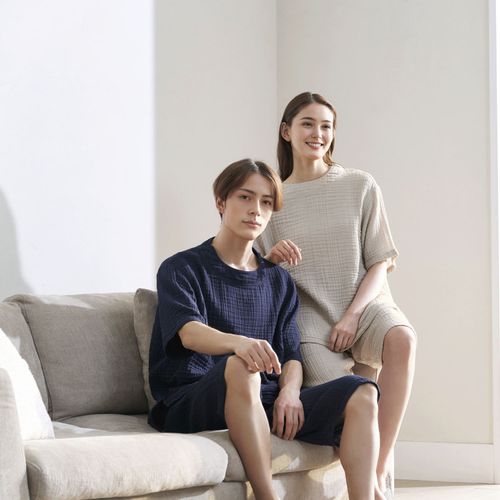 4905296386080







内野
UCHINO ユニセックス クレープガーゼ ルームウェア