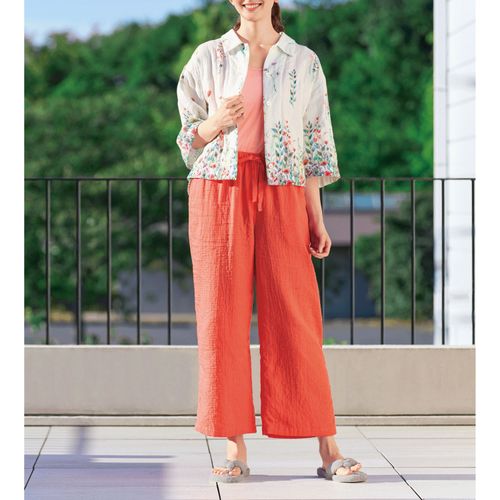 4905296384284







内野
UCHINO マシュマロガーゼ ブルームプリント ブラウス