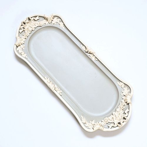 011479



ハルモニア
ベルサイユレクタングルトレー／グレー