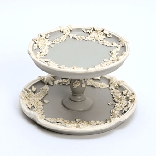 011481



ハルモニア
ベルサイユ2段小物トレー／グレー