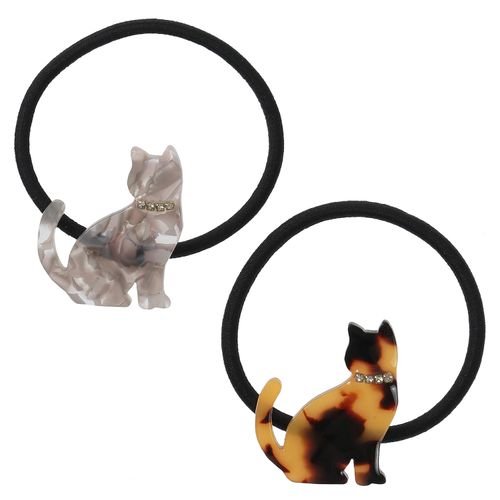 ピーズ
猫ヘアポニ－