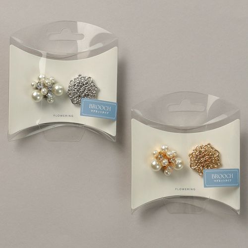 4573608922761







フラワーリング
マグネットブローチ 2個セット