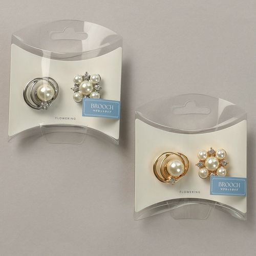 4573608922808







フラワーリング
マグネットブローチ 2個セット