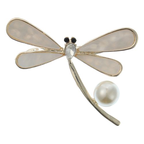 伸美
とんぼパールブローチ