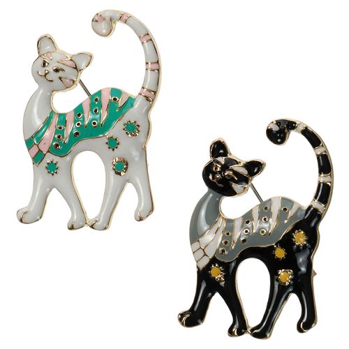 ジェノバ
猫ブローチ