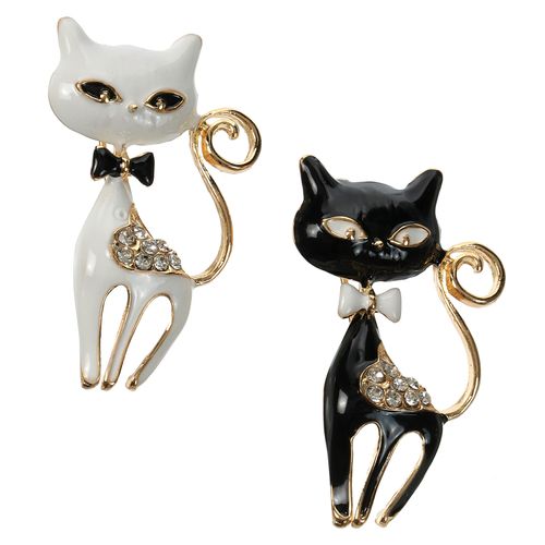 ジェノバ
猫ブローチ