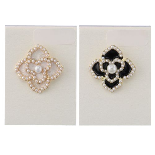 ジェノバ
花パールタックピン