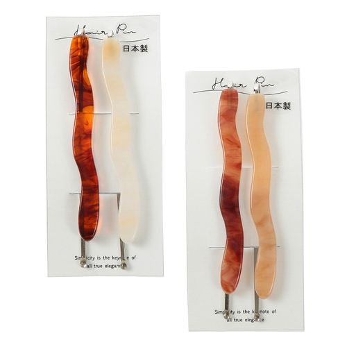 ピーズ
チューリ24 アクリルヘアピンセット