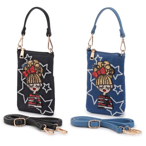 ジェノバ
女の子 デニム風スマホショルダ－