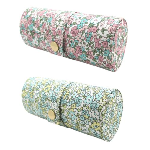 青山眼鏡
筒型めがねケース フラワー