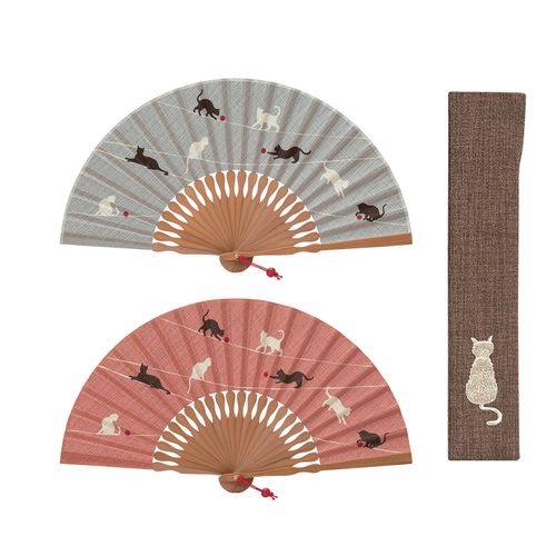 山二
扇子セット猫つむぎ