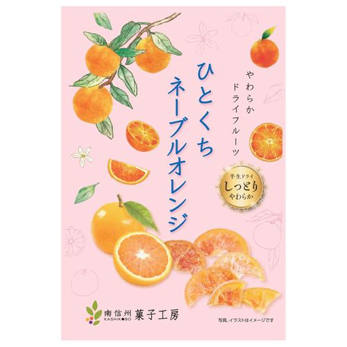 4582400146039







南信州菓子工房
ひとくちネーブルオレンジ