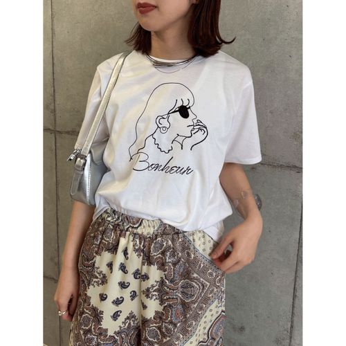 ドリーム
ROSIEE 女の子柄コード刺繍Tシャツ