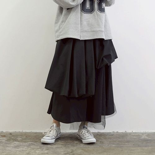 セブンデイズ
SEVEN SENSE アシメチュール重ねスカート
